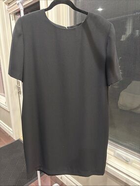 Classic Black Shift Dress - Rouie Dress